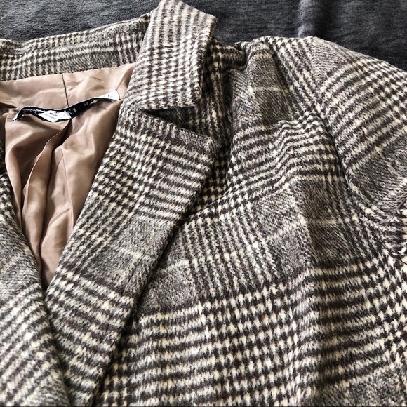 Plaid Long Coat - Picture 6 of 6